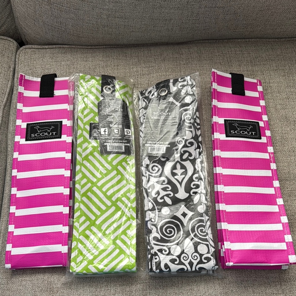 Scout Wine Totes (set of 4)